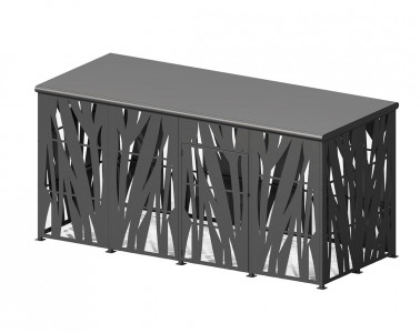 Контейнерная площадка Листья прочности