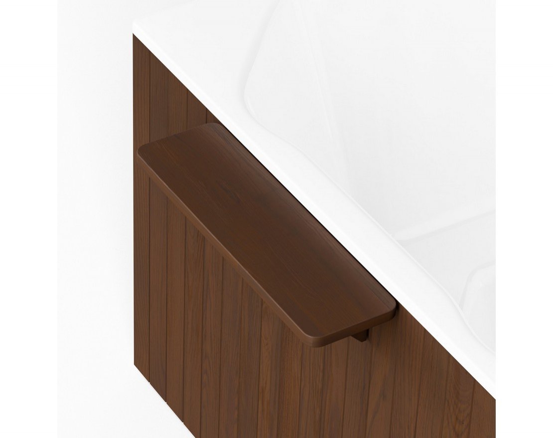 Полка для купелей квадратной/круглой формы (термососна) - вид 5