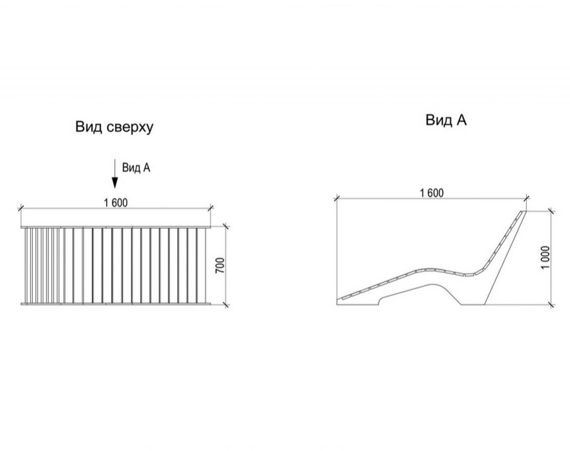Шезлонг 2 - вид 2